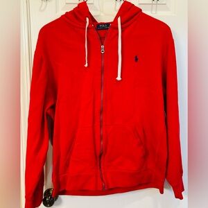 Ralph Lauren Bold Red Zip-Up Jacket